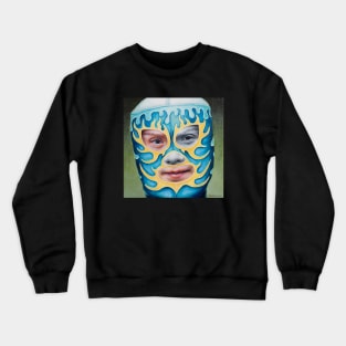 Greta: Wrestling Mask Portrait Crewneck Sweatshirt